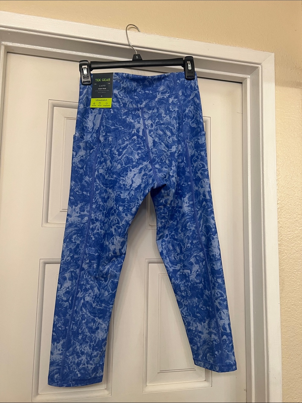 tek gear Blue Marble Performance Leggings